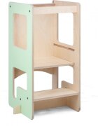 MamaToyz Turn de invatare multifunctional Kule Flip Mint utilizabil ca masa sau platforma de joaca