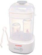 Mamimo Sterilizator electric cu aburi si functie uscare BSD2005 5 biberoane sterilizare rapida biberon sticla cadou