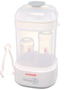 Mamimo Sterilizator electric cu aburi si functie uscare pentru bibroane BSD2005 5 biberoane sterilizare rapida oprire automata