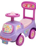 Mandelli Ride-On pentru copii fara pedale mov actionat cu picioarele recoamndat copiilor intre 1 si 3 ani spatiu de depozitare sub scaun