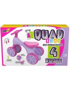 Mandelli Ride-On vehicul pedagogic Quad mov cu roti cauciucate compartiment de depozitare greutate maxim admisa 20 kg