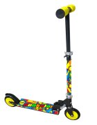 Mandelli Trotineta Neokolor negru cadru din aluminiu ghidon reglabil greutate admisa 50 kg