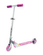 Mandelli Trotineta Street roz cadru din aluminiu ghidon reglabil greutate admisa 50 kg