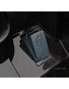 Maserati Masinuta electrica pentru copii Ghibli negru 60W cu telecomanda pornire lenta lumini suspensii panou audio scaun piele si roti din spuma Eva