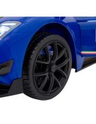 Maserati Masinuta electrica pentru copii MC20 GT2 albastru 110W cu telecomanda pornire lenta suspensii panou audio scaun piele si roti din spuma Eva