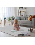 Massido Salteluta de joaca multifunctionala tip puzzle 180 x 120 cm 650100 Gri