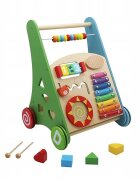 Matadi Antepremergator cu activitati educative din lemn Multicolor