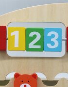 Matadi Antepremergator cu activitati educative din lemn Multicolor
