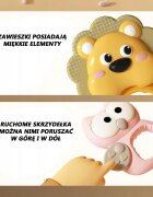 Matadi Carusel muzical pentru bebelusi cu telecomanda si proiector Pinguin Grey