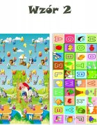 Matadi Covor din spuma pliabil cu doua fete 200x180 cm Farm Animals