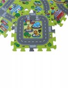 Matadi Covor puzzle din spuma EVA 90x90cm City Circuit