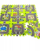 Matadi Covor puzzle din spuma EVA 90x90cm City Circuit