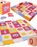 Matadi Covor puzzle multifunctional din spuma EVA cu 36 elemente 142x142x1.4 cm Numbers