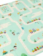 Matadi Covoras educational din spuma XPE cu doua fete 180x200 cm Animals Road