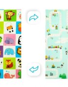 Matadi Covoras educational din spuma XPE cu doua fete 180x200 cm Animals Road