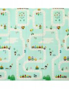 Matadi Covoras educational din spuma XPE cu doua fete 180x200 cm Animals Road