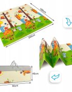 Matadi Covoras educational din spuma XPE cu doua fete 180x200 cm City Animals