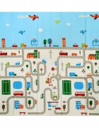 Matadi Covoras educational din spuma XPE cu doua fete 180x200 cm Dino Road