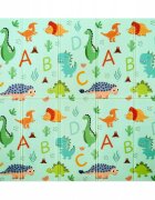Matadi Covoras educational din spuma XPE cu doua fete 180x200 cm Dino Road