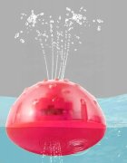 Matadi Jucarie de baie Fantana arteziana cu luminite 10 cm Pink