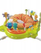 Matadi Jumper interactiv pentru copii Green cu lumini si sunete sezut rotativ 360 inaltime ajustabila dimensiune 95 x 72 x 72 cm