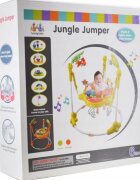 Matadi Jumper interactiv pentru copii Green cu lumini si sunete sezut rotativ 360 inaltime ajustabila dimensiune 95 x 72 x 72 cm
