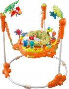 Matadi Jumper interactiv pentru copii Orange cu lumini si sunete sezut rotativ 360 inaltime ajustabila dimensiune 95 x 72 x 72 cm