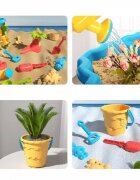 Matadi Masuta de activitati 2in1 pentru apa si nisip cu scaunel Aquamori de apajucarii pentru nisip incluse
