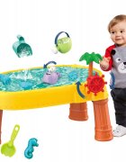 Matadi Masuta de activitati pentru apa si nisip cu accesorii specifice incluse dimensiune 60 x 36 x 40 cm
