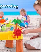 Matadi Masuta de activitati pentru apa si nisip cu accesorii specifice incluse dimensiune 60 x 36 x 40 cm