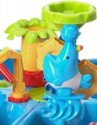 Matadi Masuta de joaca 2in1 pentru apa si nisip cu 4 cuvescaunel si cupa excavatormoara de apajucarii inclusedimensiune 58x58x60 cm