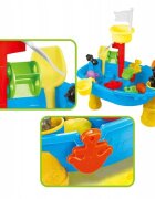 Matadi Masuta de joaca copii cu apa si nisip Micul pirat cu accesorii nisip inclusedimensiune 51x30.5x58 cm