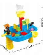 Matadi Masuta de joaca copii cu apa si nisip Micul pirat cu accesorii nisip inclusedimensiune 51x30.5x58 cm