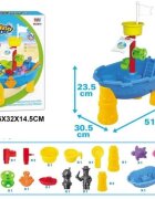 Matadi Masuta de joaca copii cu apa si nisip Micul pirat cu accesorii nisip inclusedimensiune 51x30.5x58 cm