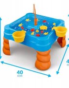 Matadi Masuta de joaca cu apa si joc de indemanare copii 2in1 Fishing cu 2 unditepestisori si recipiente inclusemecanism tip moara de apa