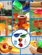Matadi Masuta de joaca cu apa si nisip 2in1 baloane de sapun Summer Watter Bubble