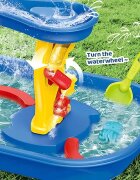 Matadi Masuta de joaca cu apa si nisip pentru copii 2in1 Sand and Water utilizare interiorexterior elemente mobile jucarii incluse dimensiune 535 x 38 x 42 cm