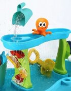 Matadi Masuta de joaca cu apa si nisip Play Time cu 18 accesorii inclusenivel cu efect de ploaieangrenaj mobil pentru efect cascadadimensiune 62x37x57 cm