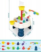 Matadi Masuta de pescuit interactiva cu apa si nisip Fishing Table