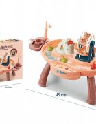 Matadi Masuta interactiva de pescuit cu muzica si moara de apa Go Fishing Pink