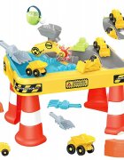 Matadi Masuta multifunctionala de joaca cu apa si nisip Engineered Beach Tablepicioare robustemasinute incluserampamoara de apa