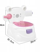 Matadi Olita interactiva educationala 2in1 Teddy Bear Pink