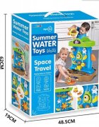 Matadi Perete cu apa 2in1 stil Montessori cu 2fetecascada si accesorii nisip incluseangrenaje rotativedimensiune 51.1x40.2x56.6 cm