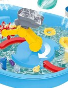 Matadi Piscina educationala pentru copii Funny Fishing cu elemente mobile undita pentru pescuit moara de apafigurine incluse