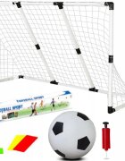 Matadi Poarta de fotbal cu minge si pompa 182x88cm