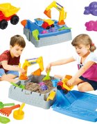 Matadi Set 2in1 cutie de nisip cu excavator rampa si camion Sandbox Game
