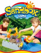 Matadi Set 2in1 cutie de nisip cu excavator rampa si camion Sandbox Game