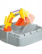 Matadi Set 2in1 cutie de nisip cu excavator rampa si camion Sandbox Game
