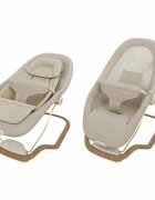 MAXI COSI Balansoar pentru copii Maxi-Cosi Dove Pro Elegance Bronze cu vibratii tetiera reglabila 3 pozitii de inclinare huse detasabile greutate admisa 15 kg