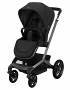 MAXI COSI Carucior pentru copii Maxi-Cosi Fame Twillic Black reversibil cu suspensii maner reglabil iluminare frontala greutate admisa 22 kg